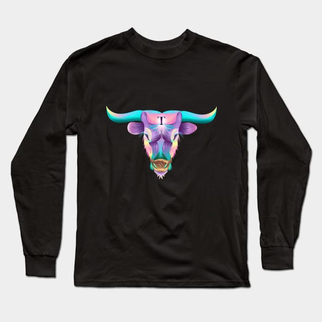 Bull Long Sleeve T-Shirt by WilsonRojasa